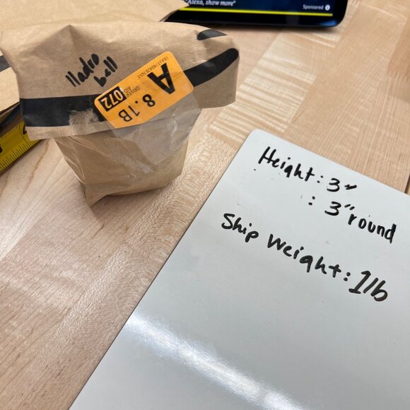 Lladró 1988 Porcelain Christmas Bell Ornament Reindeer Santa In Sleigh Design - Picture 9 of 9